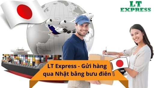 LT Express nhận gửi hàng qua Nhật bằng bưu điện