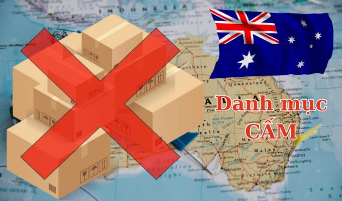 hàng cấm gửi đi Úc